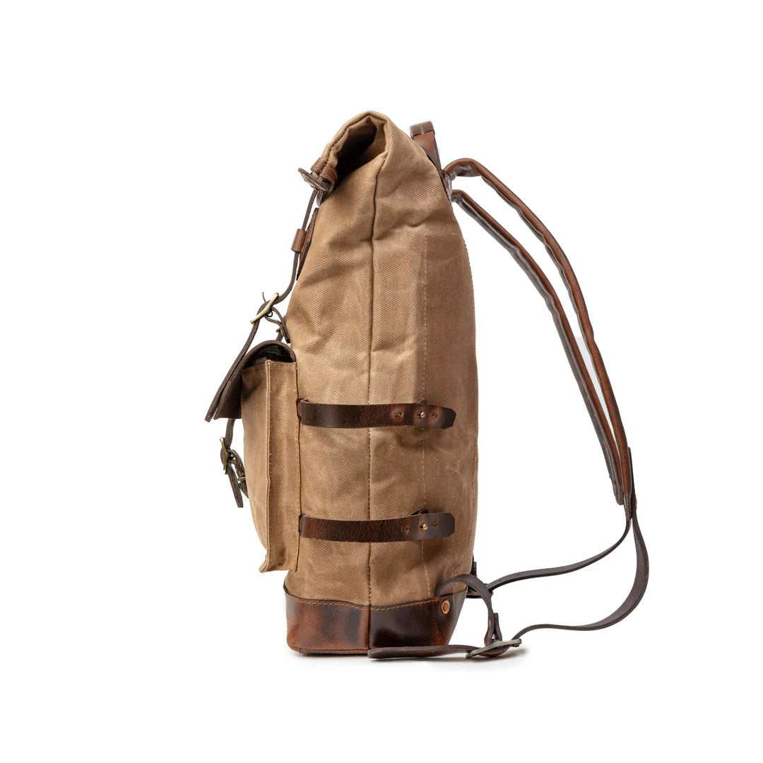 DRAKENSBERG Backpack »Adam« Khaki-Sand