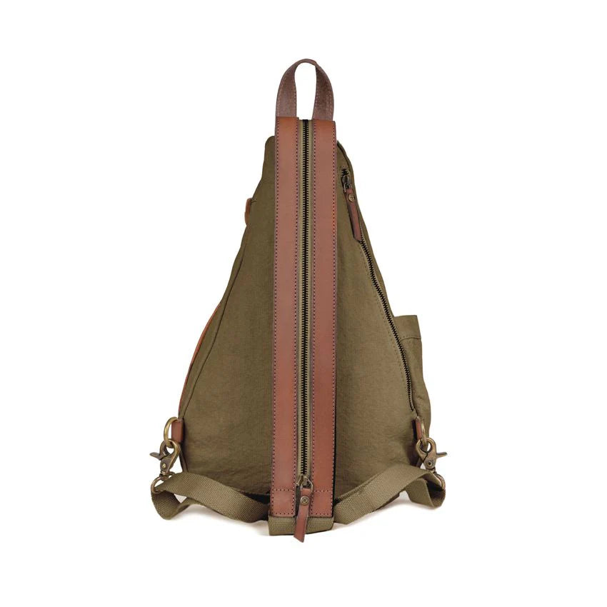 DRAKENSBERG Sling Bag »Alma« Olive-Green