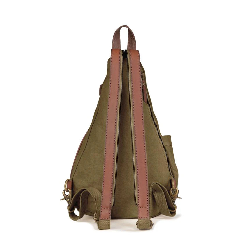 DRAKENSBERG Sling Bag »Alma« Olive-Green