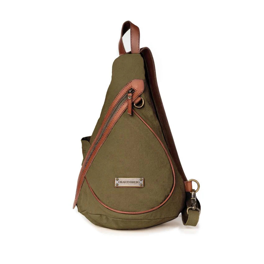 DRAKENSBERG Sling Bag »Alma« Olive-Green