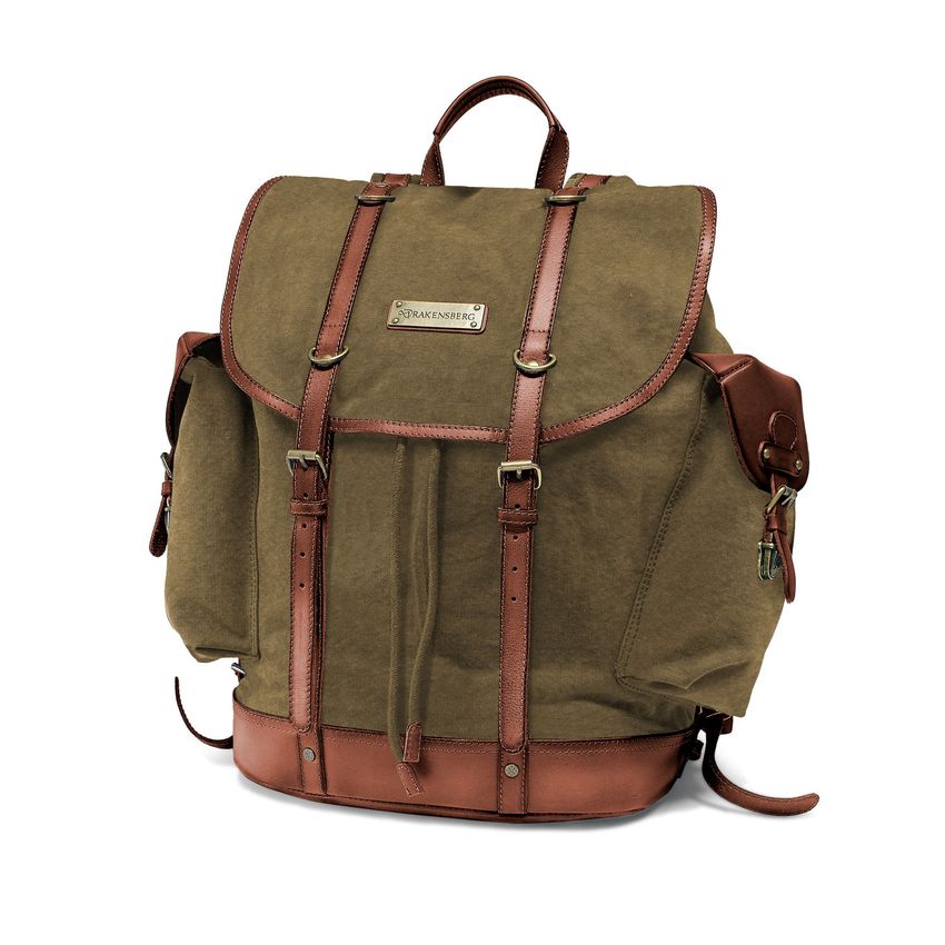 DRAKENSBERG Backpack »Henry« L Olive-Green