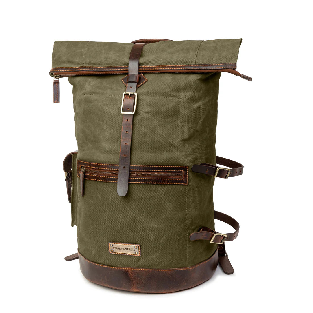 DRAKENSBERG Duffel Backpack »Dale« Forest-Green