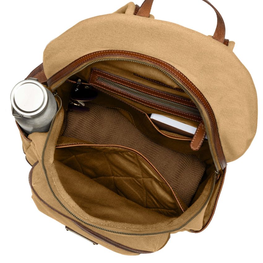 DRAKENSBERG Backpack »LENNY« Khaki-Beige