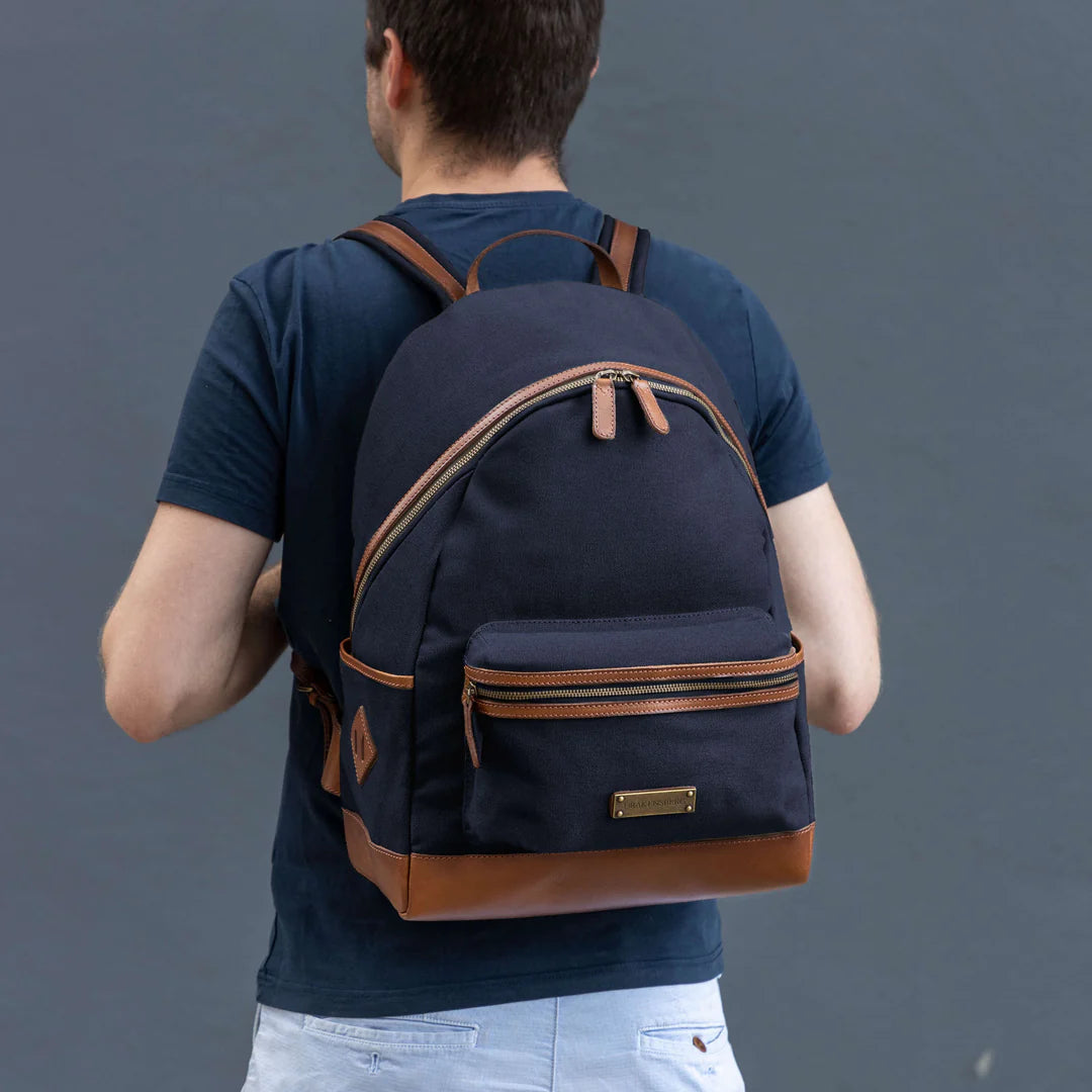 DRAKENSBERG Backpack »LENNY« Navy-Blue