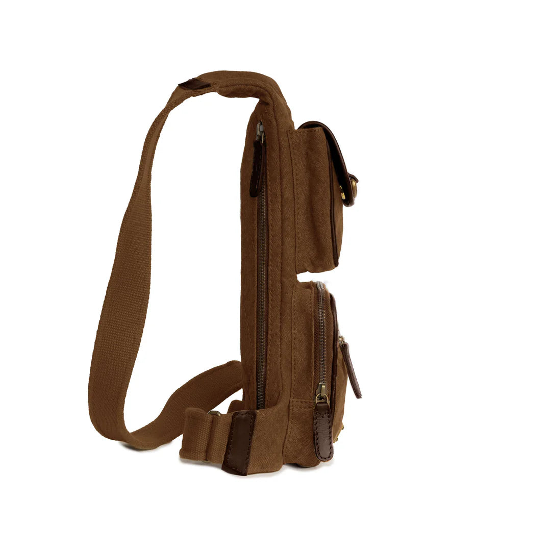 DRAKENSBERG Sling Backpack »Mateo« Umbra-Brown