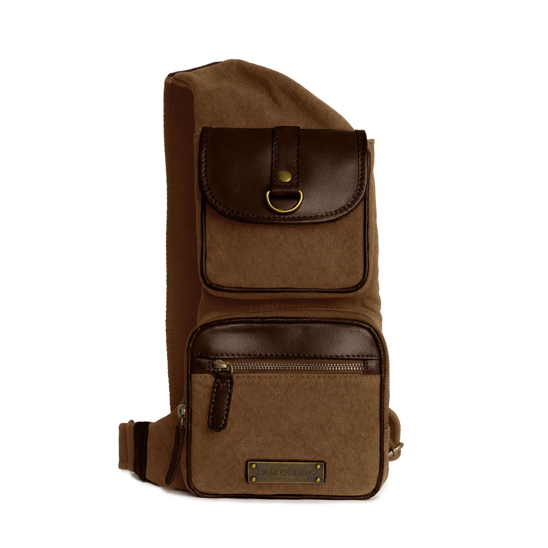 DRAKENSBERG Sling Backpack »Mateo« Umbra-Brown