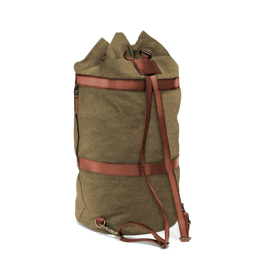 DRAKENSBERG Duffle Backpack »Robin« Olive-Green