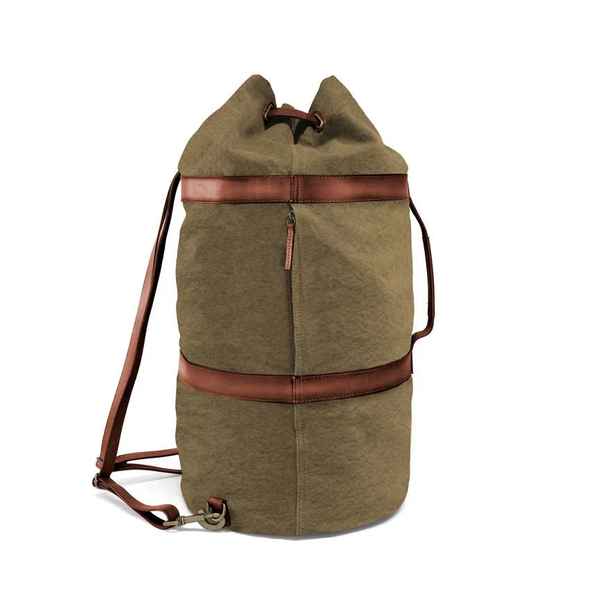 DRAKENSBERG Duffel Backpack »Robin« Olive-Green