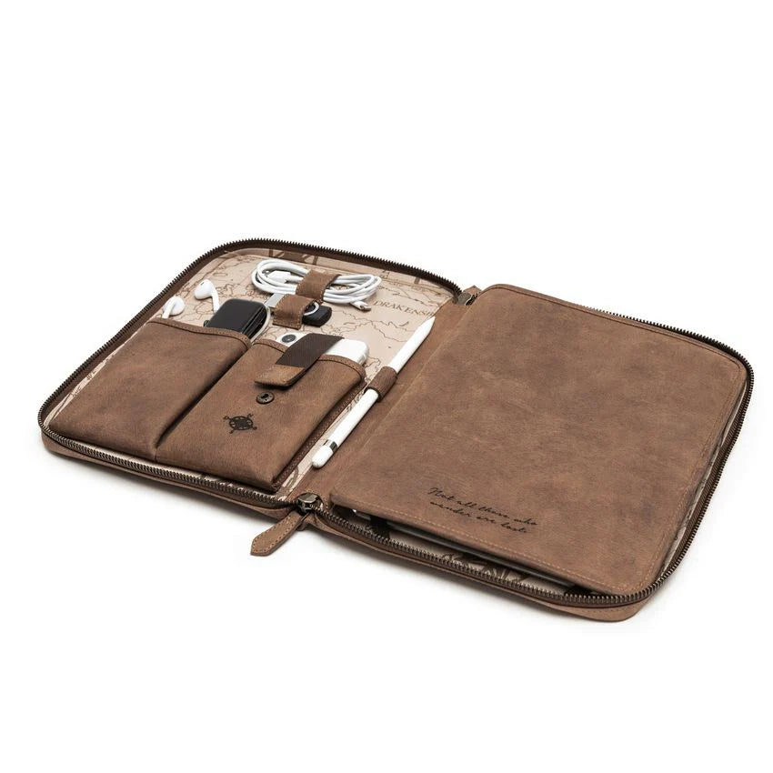 DRAKENSBERG Tablet Folio »Nolan« 11" Havana-Brown