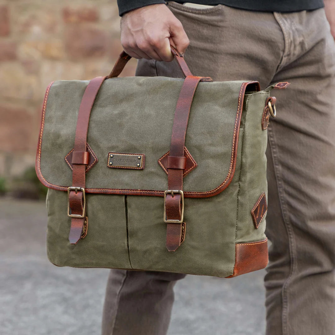 DRAKENSBERG Messenger Bag »Marty« Forest-Green