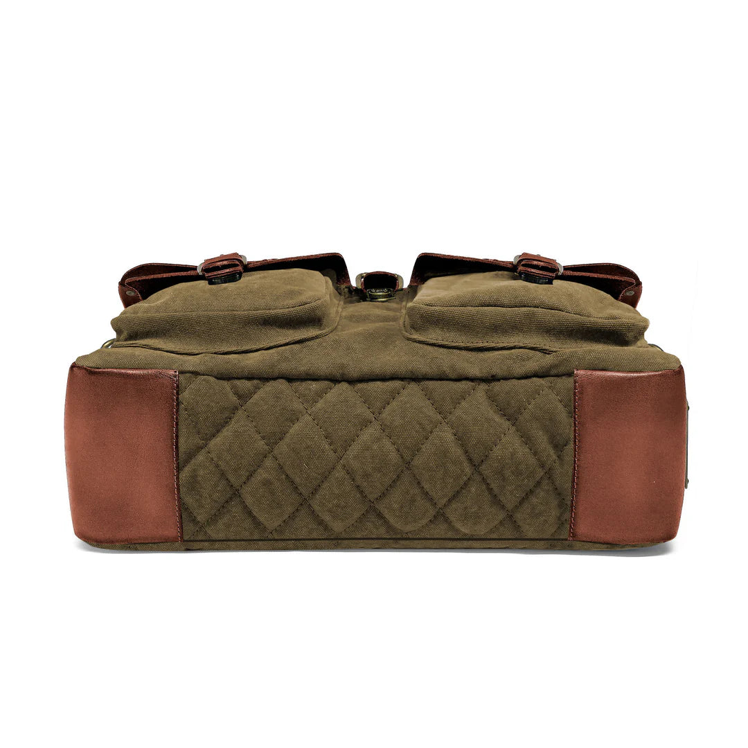 DRAKENSBERG Messenger Bag »Milo« Olive-Green