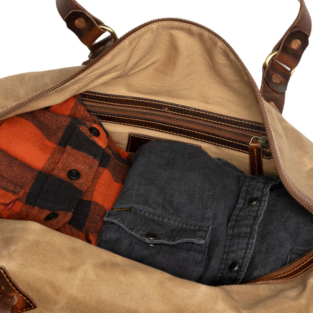 DRAKENSBERG Duffle bag »Cody« Khaki-Sand