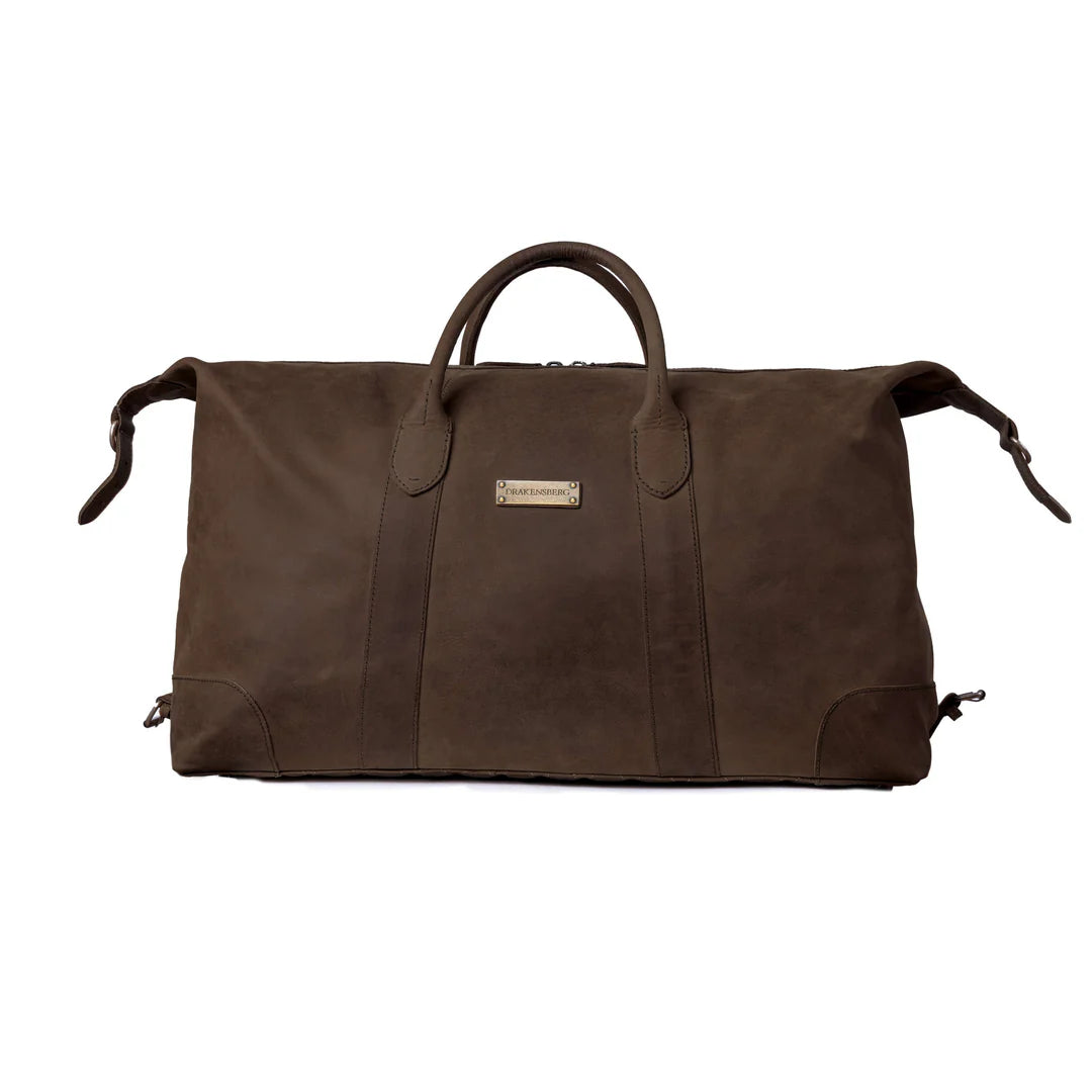 DRAKENSBERG Duffle bag »David« L Coffee-Brown