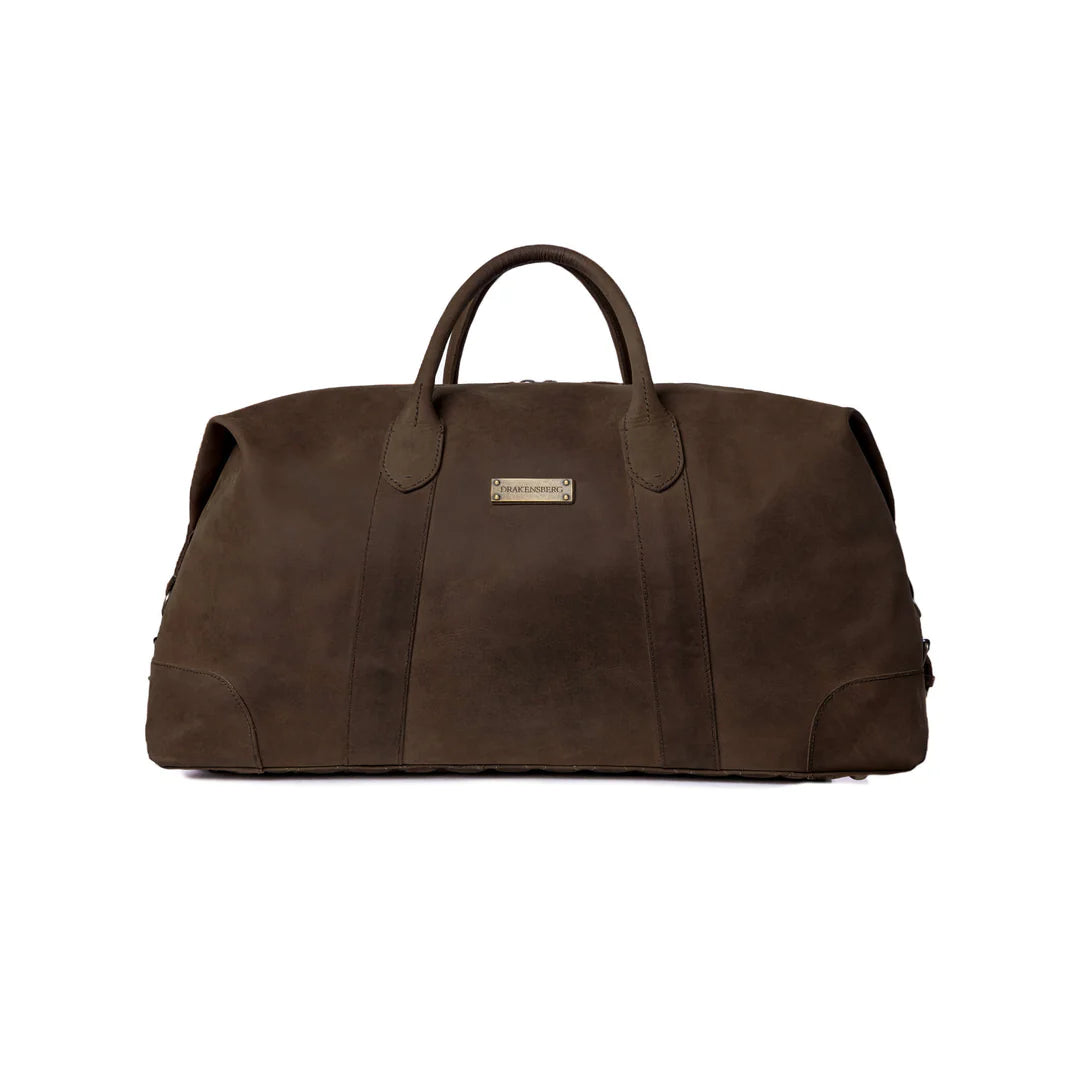 DRAKENSBERG Duffle bag »David« L Coffee-Brown