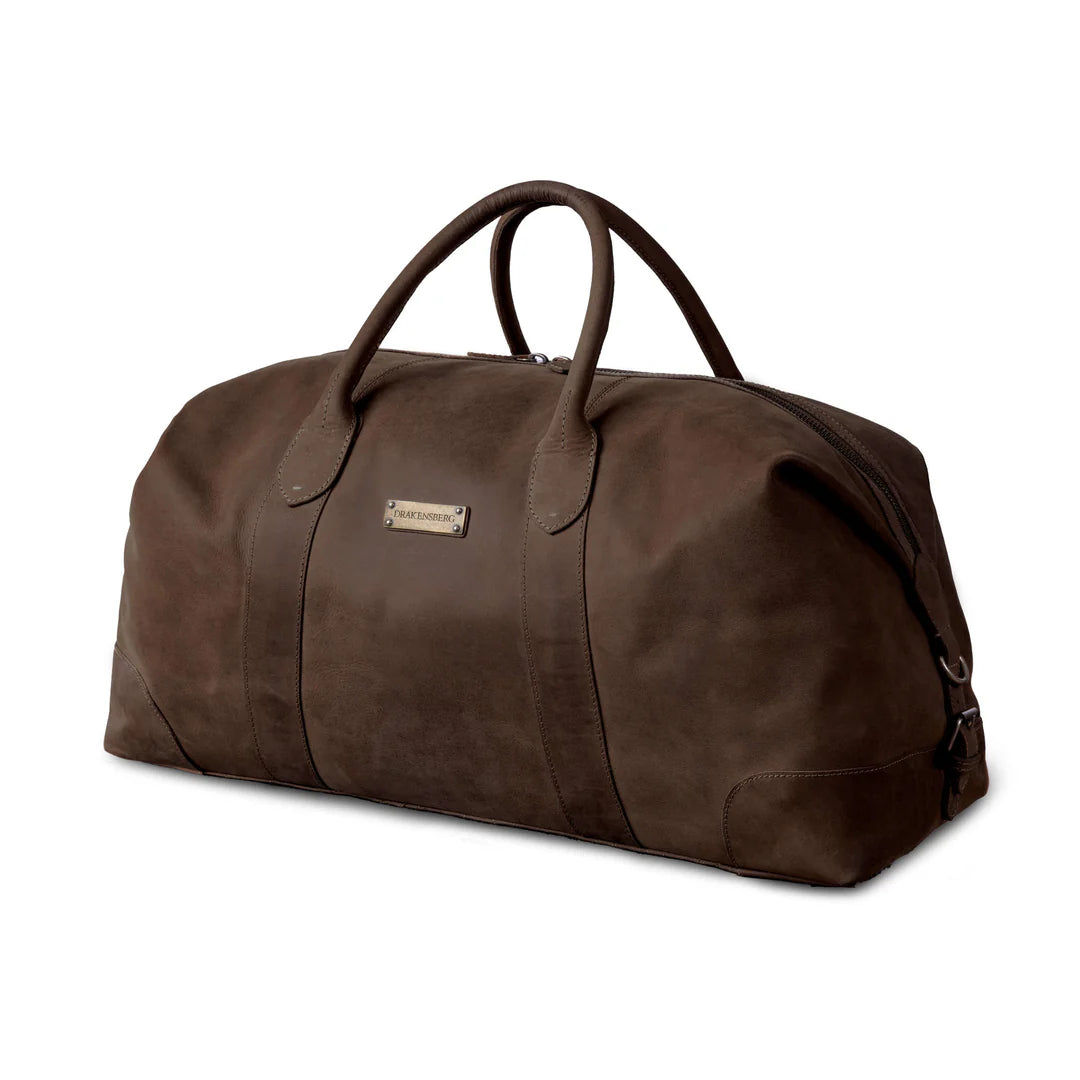 DRAKENSBERG Duffle bag »David« L Coffee-Brown