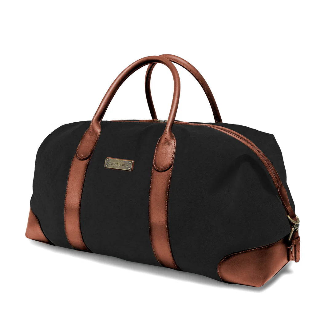 DRAKENSBERG Duffle bag »David« L Black-Tan