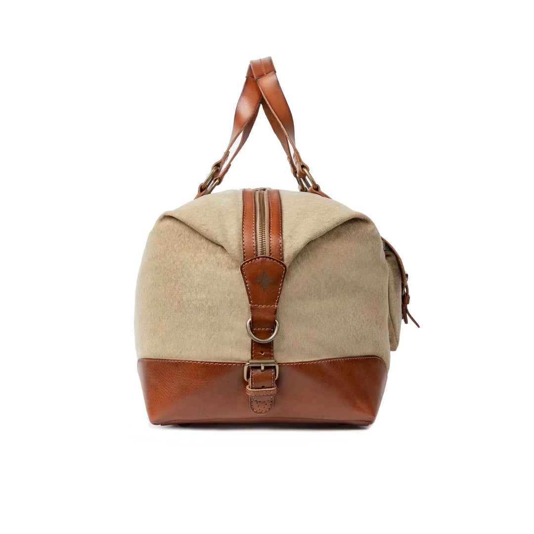 DRAKENSBERG Duffle bag »Sam« Khaki-Beige