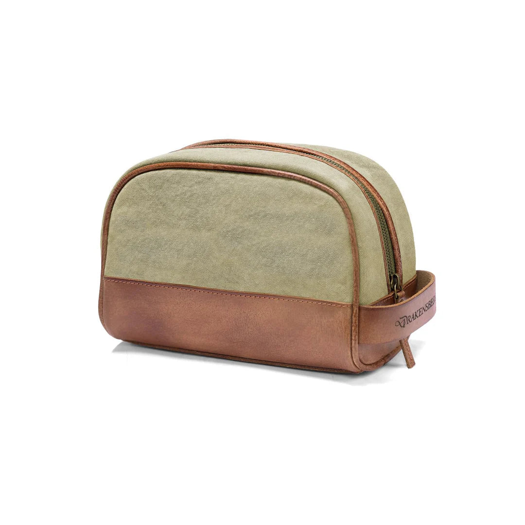 DRAKENSBERG Dopp Kit »Glen« Khaki-Beige