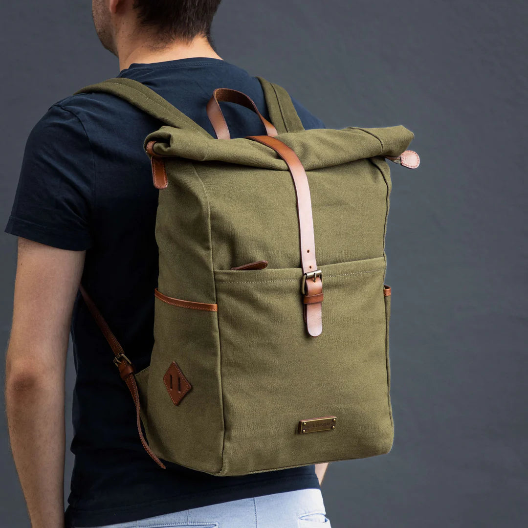 DRAKENSBERG Backpack »Archie« Olive-Green