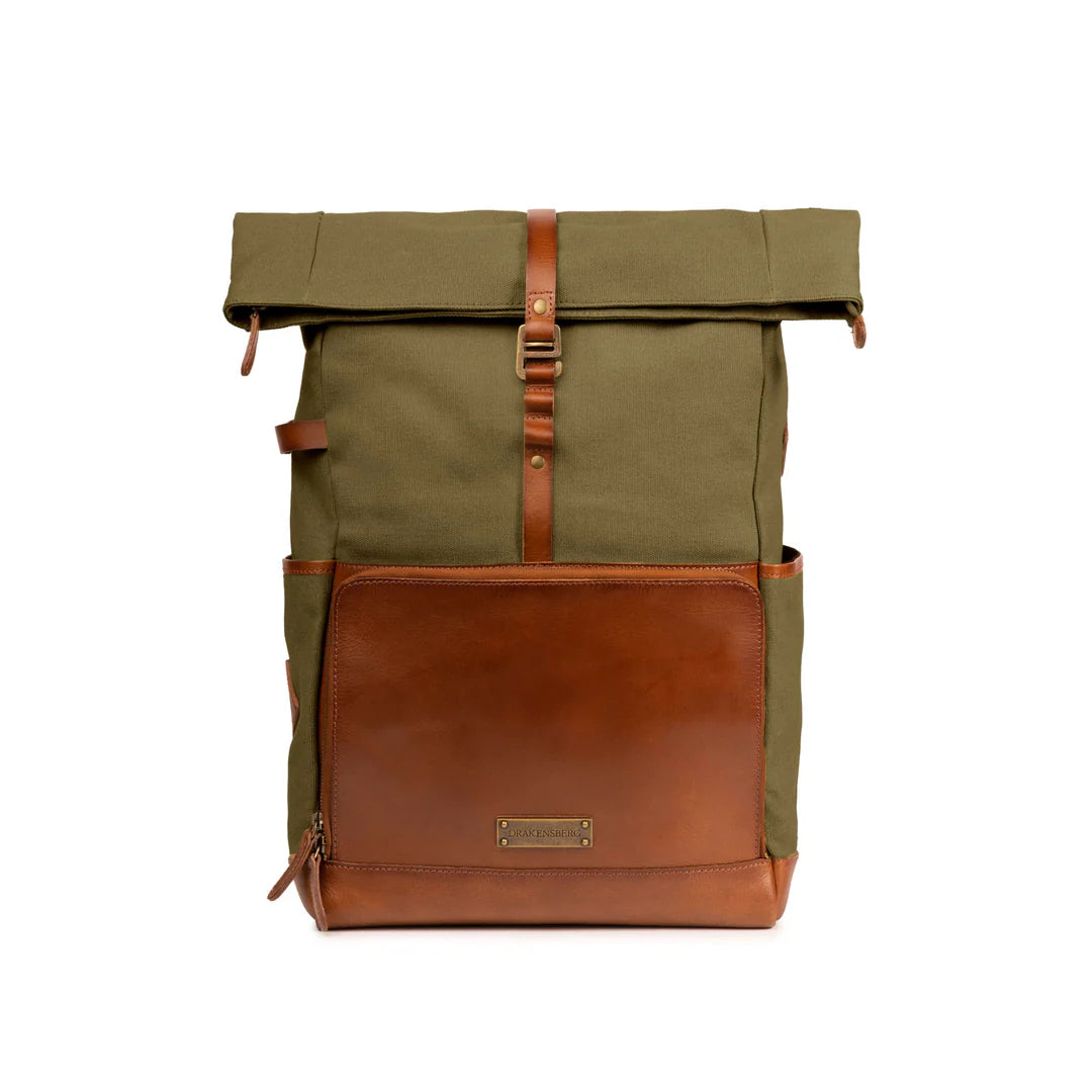 DRAKENSBERG Backpack »Arthur« Olive-Green