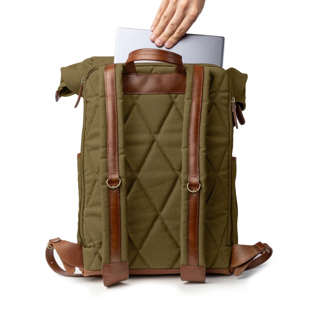 DRAKENSBERG Backpack »Arthur« Olive-Green