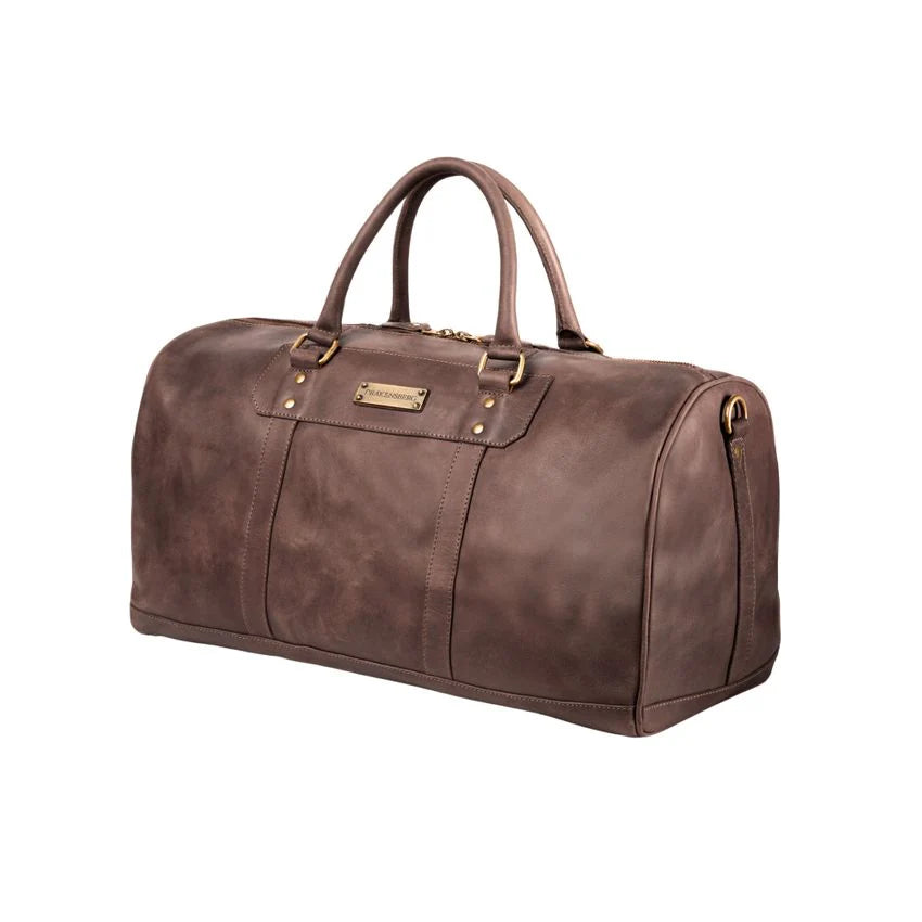 DRAKENSBERG Duffle bag »John«M Espresso-Brown