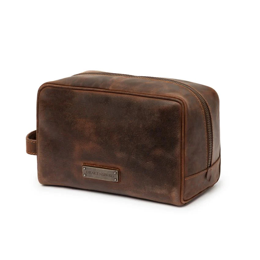 DRAKENSBERG Dopp Kit »Theo« Espresso-Brown