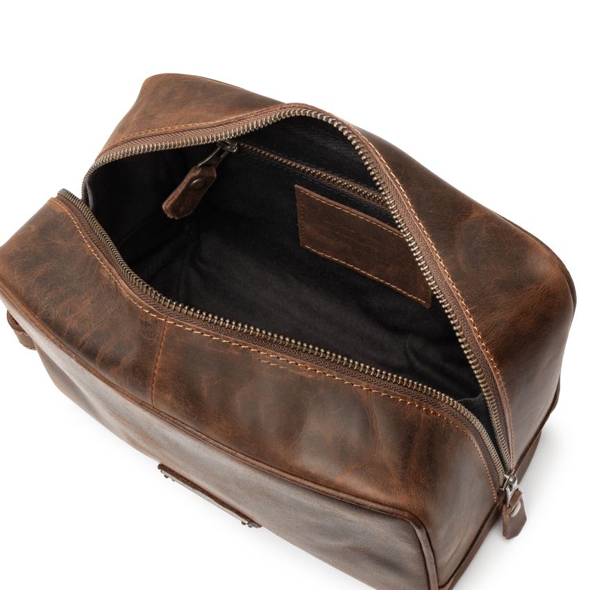 DRAKENSBERG Dopp Kit »Theo« Espresso-Brown