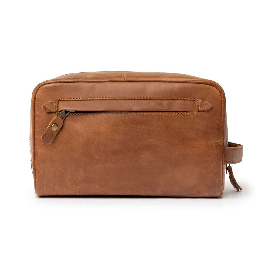 DRAKENSBERG Dopp Kit »Theo« Cinnamon-Brown