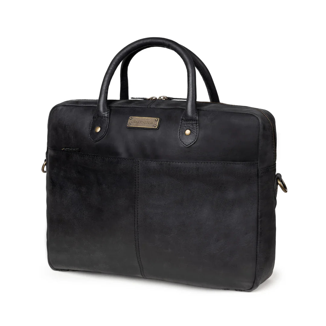 DRAKENSBERG Briefcase »Hugo« Vintage-Black