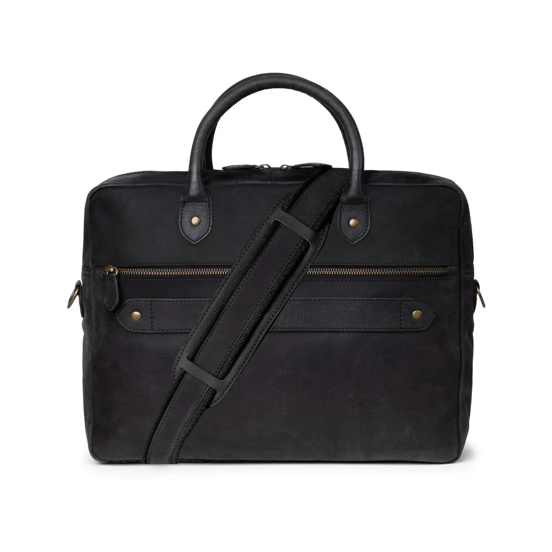 DRAKENSBERG Briefcase »Hugo« Vintage-Black