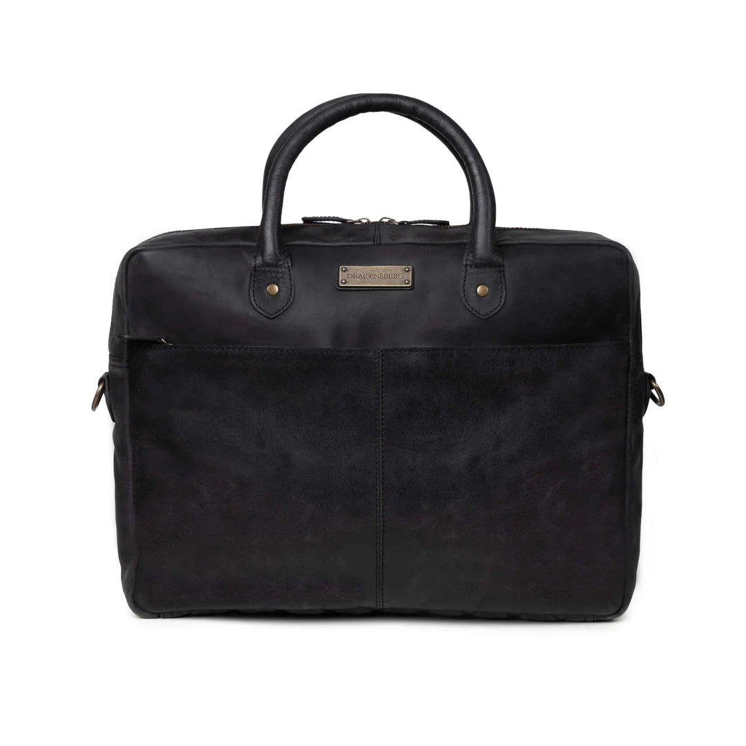 DRAKENSBERG Briefcase »Hugo« Vintage-Black