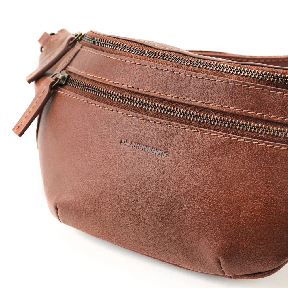 DRAKENSBERG Bum Bag »Bruno« Chestnut-Brown