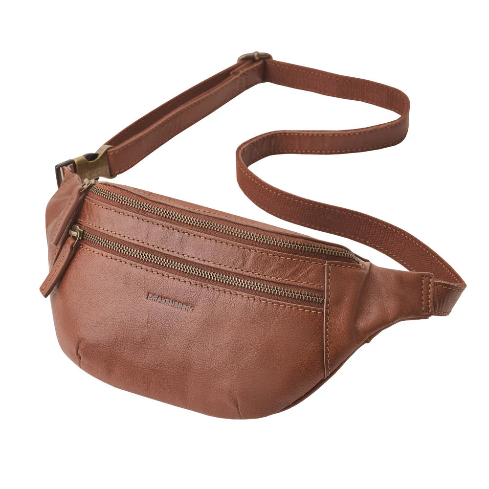 DRAKENSBERG Bum Bag »Bruno« Chestnut-Brown