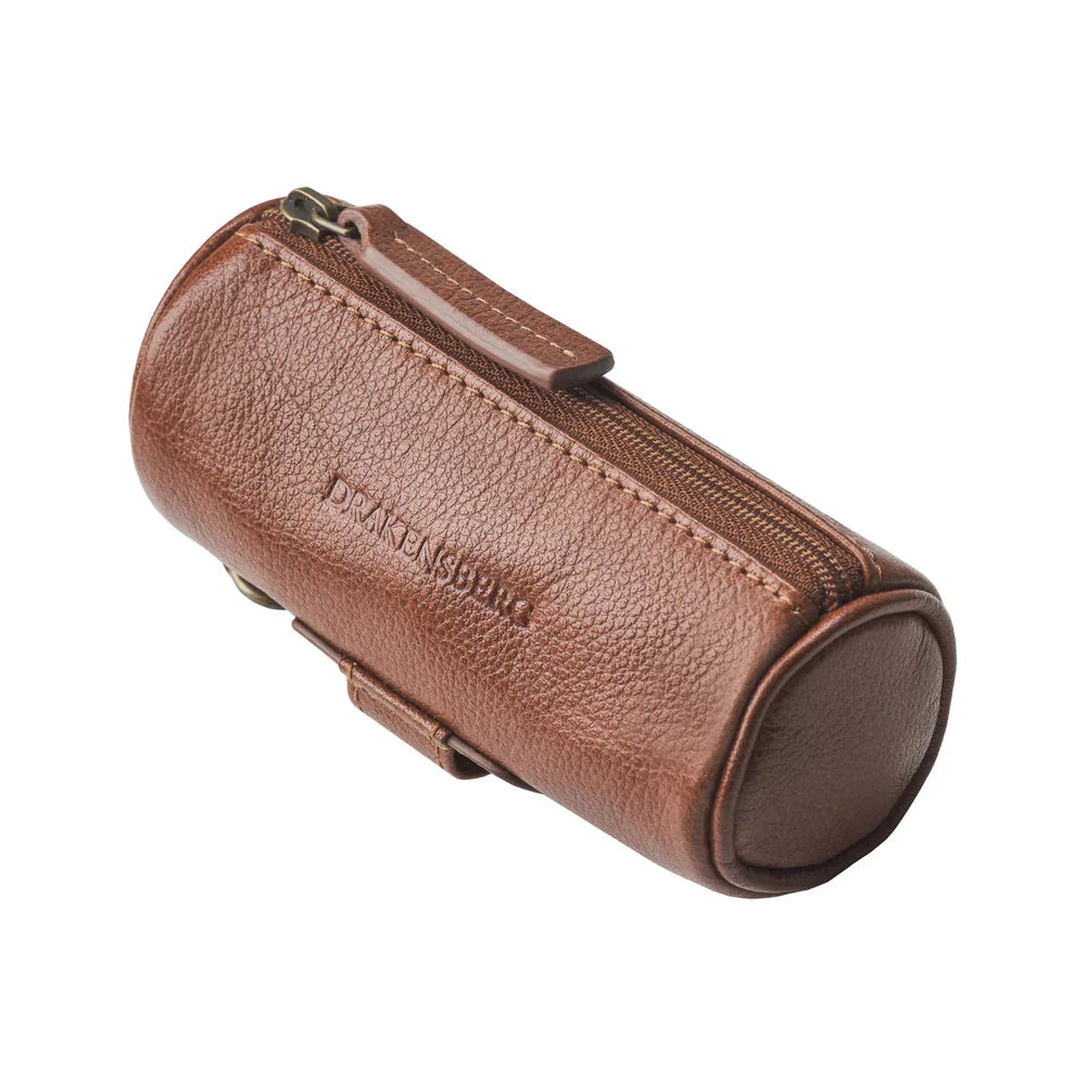 DRAKENSBERG Golf Ball Case »Birdie« Chestnut-Brown