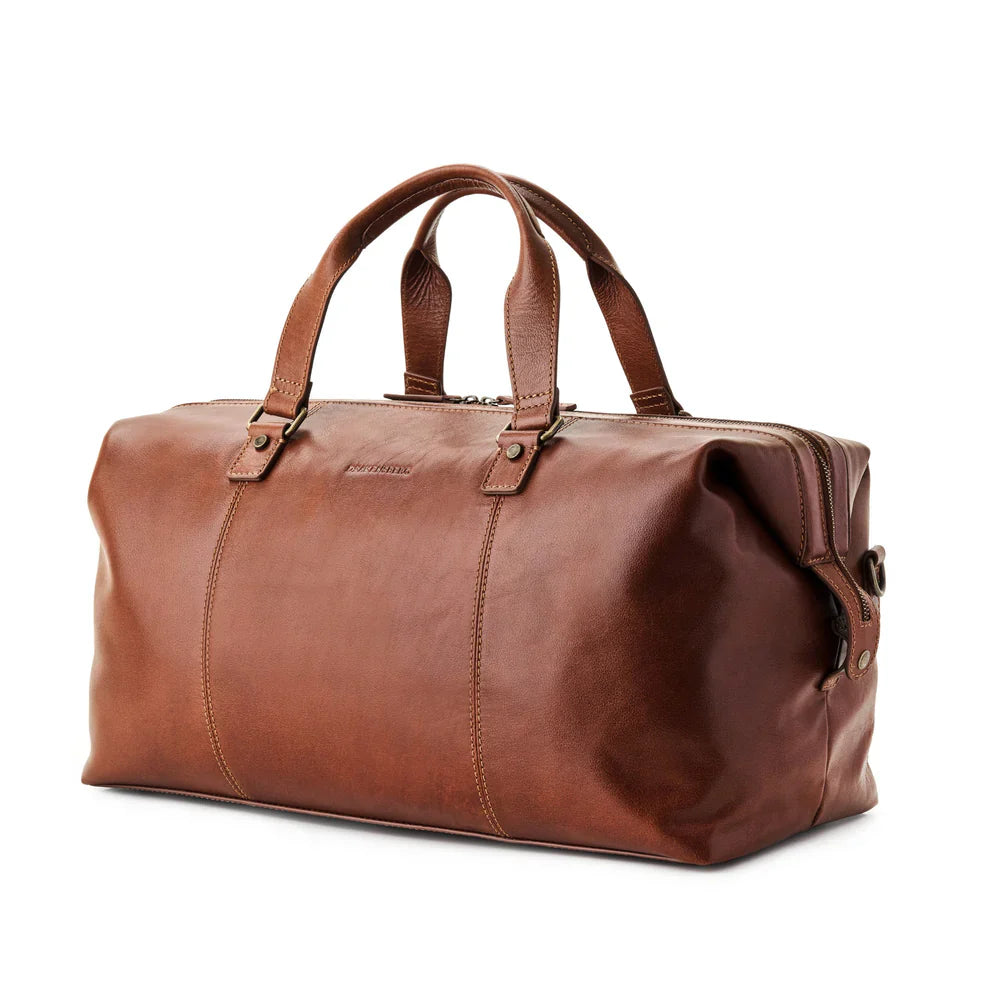 DRAKENSBERG Travel Bag »Enzo« Chestnut- Brown