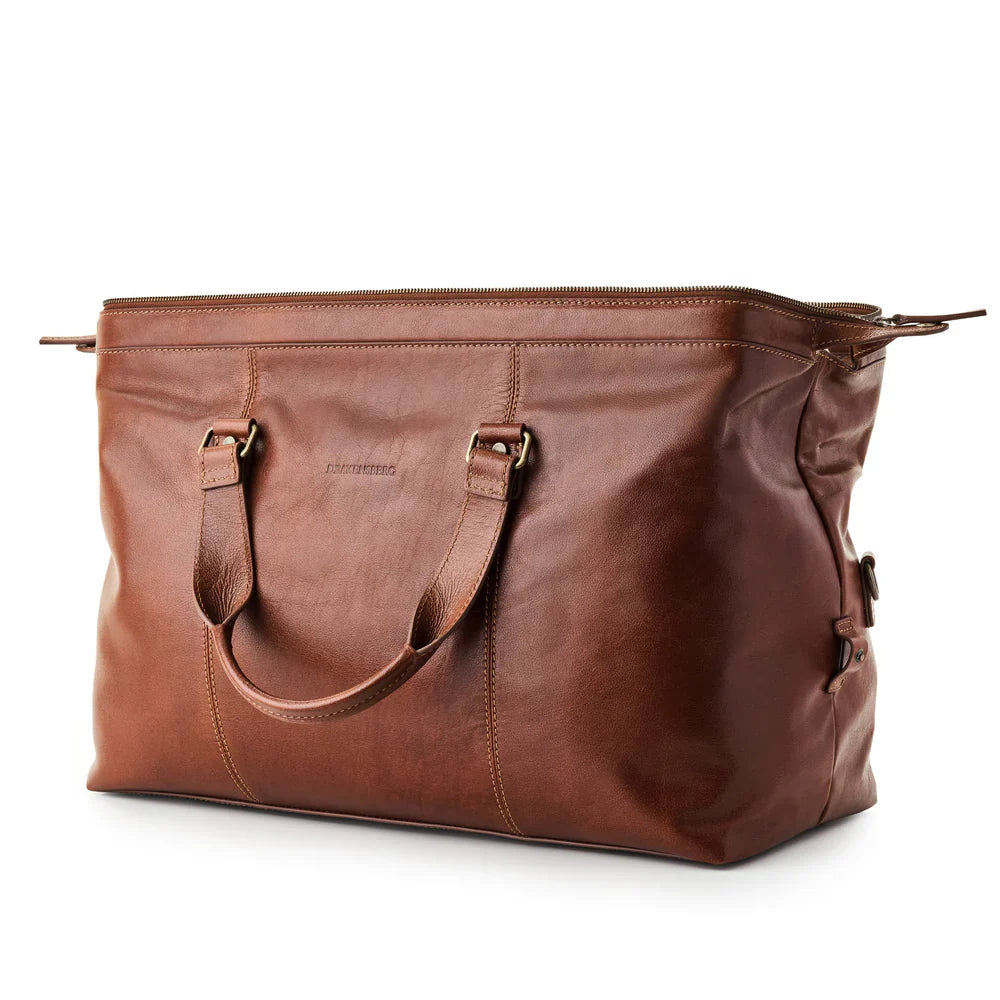 DRAKENSBERG Travel Bag »Enzo« Chestnut- Brown