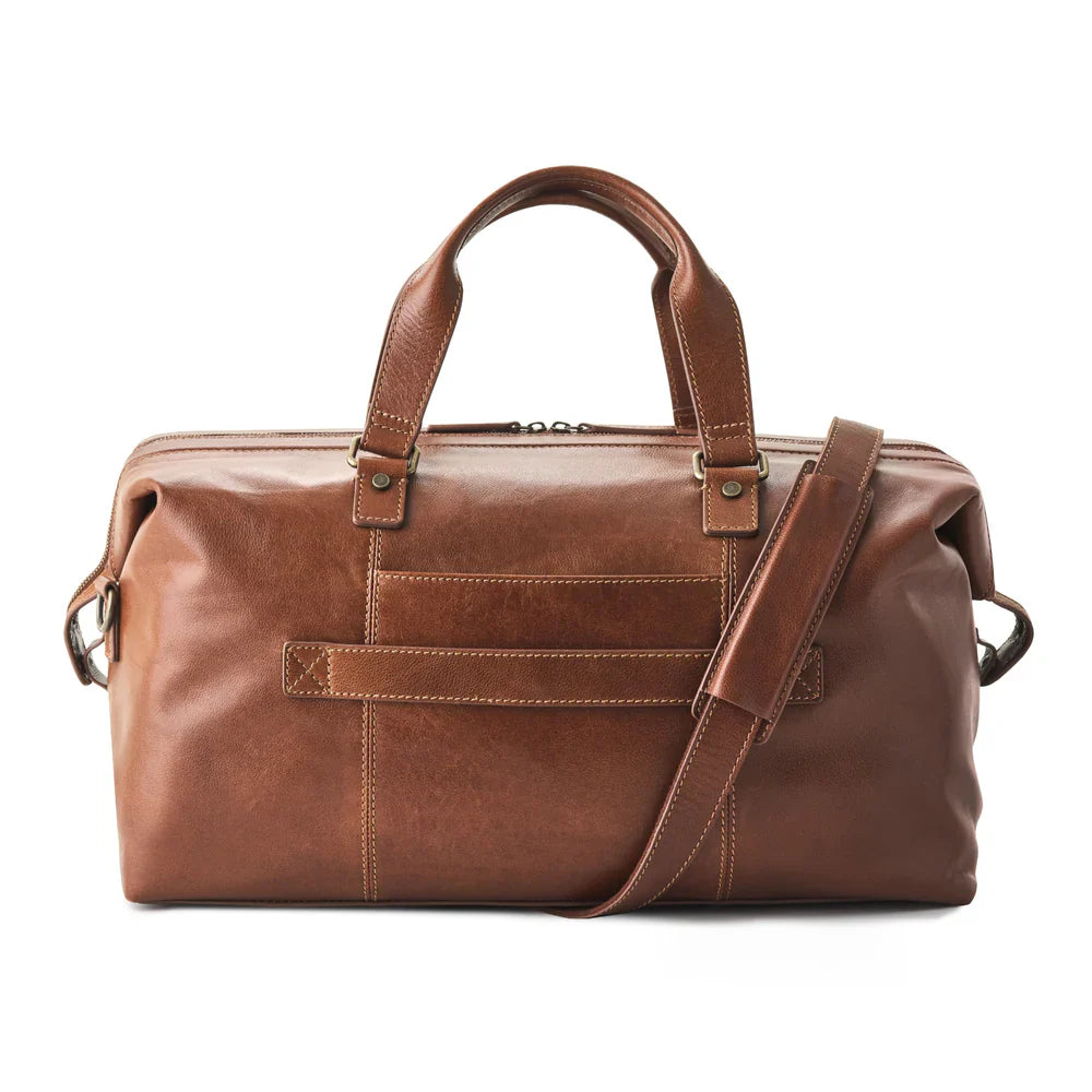 DRAKENSBERG Travel Bag »Enzo« Chestnut- Brown