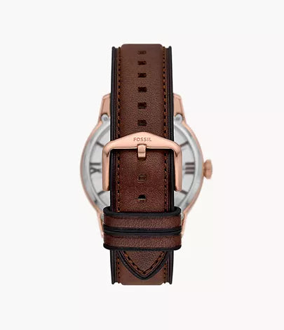 Fossil Townsman Automatic Brown Leather Watch - ME3259