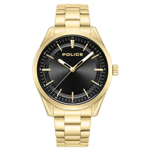 Police Analog Black Dial Watch for Men
