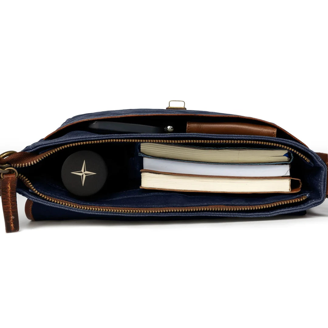 DRAKENSBERG Shoulder Bag »Nate« Ocean-Blue