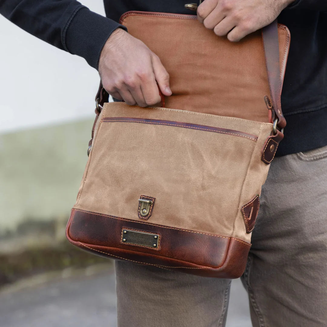 DRAKENSBERG Shoulder Bag »Nate« Sand-Storm