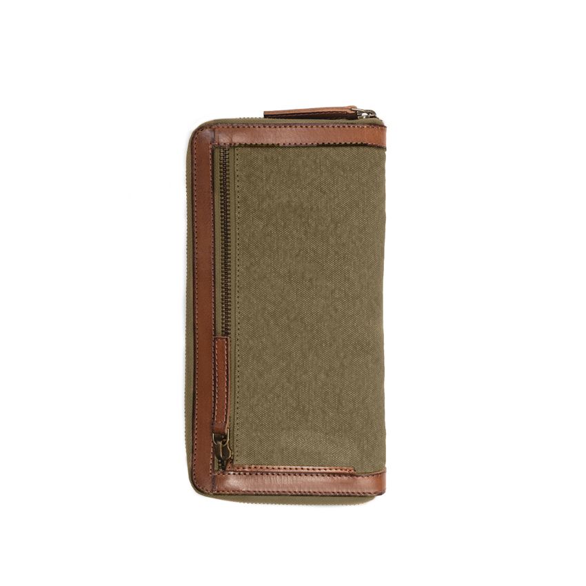 DRAKENSBERG Travel Wallet »Travis« Olive-Green