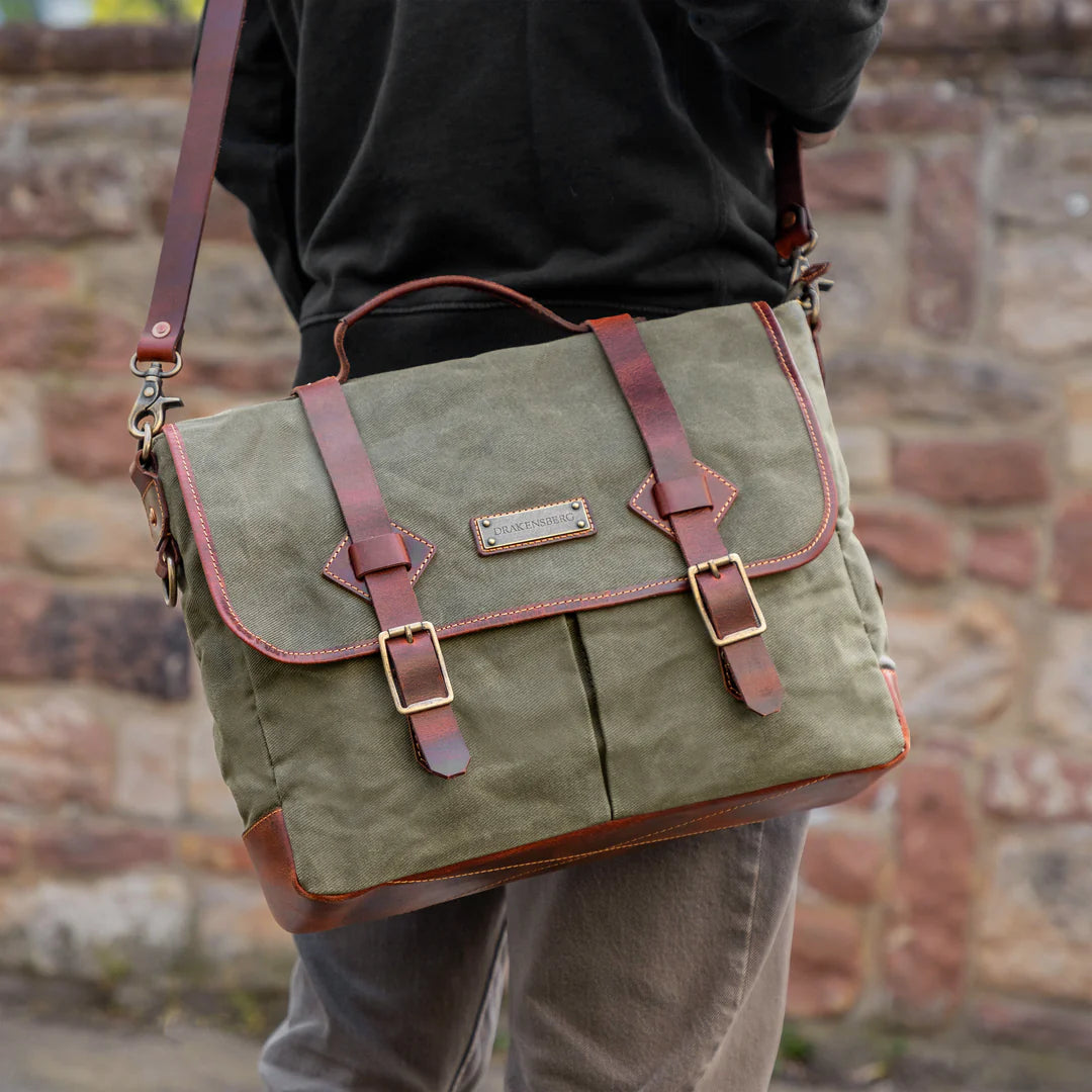 DRAKENSBERG Messenger Bag »Marty« Forest-Green