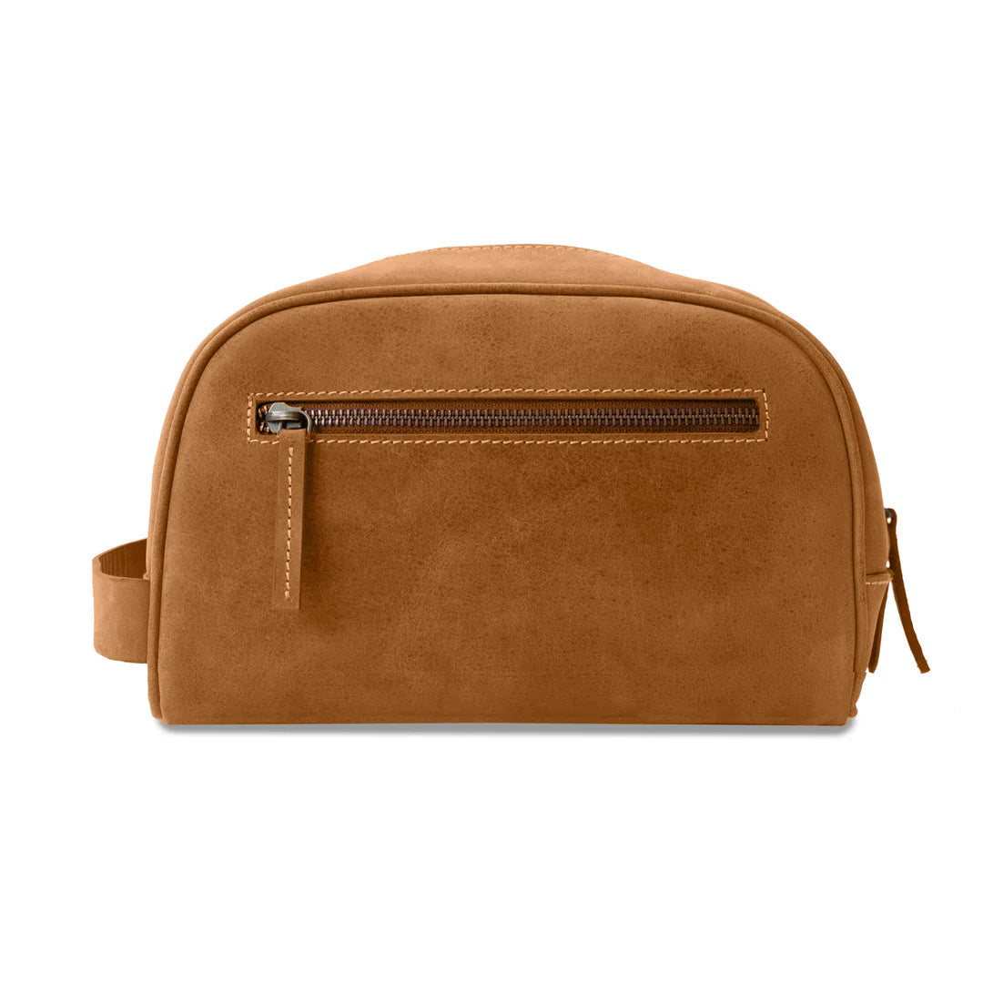 DRAKENSBERG Dopp Kit »Ben« Cognac-Brown