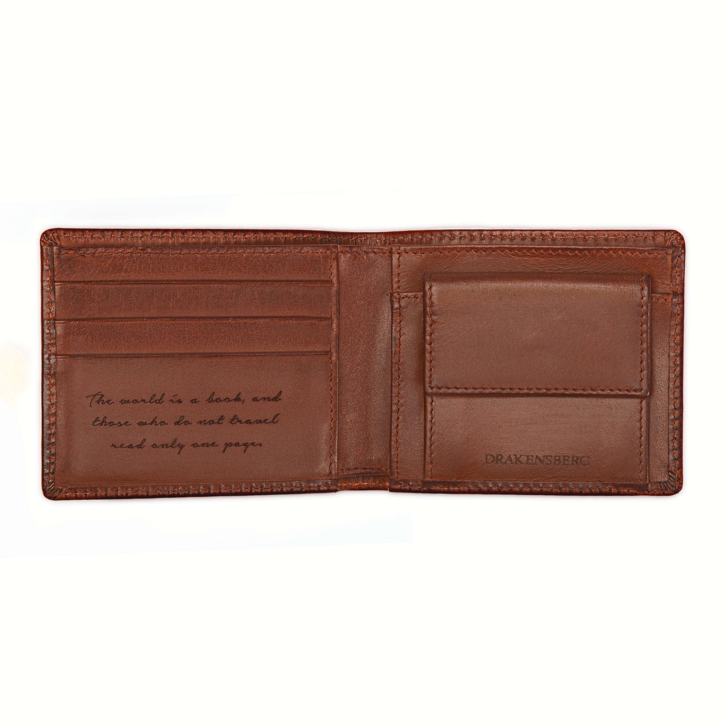 DRAKENSBERG Wallet »Joe« Vintage-Brown